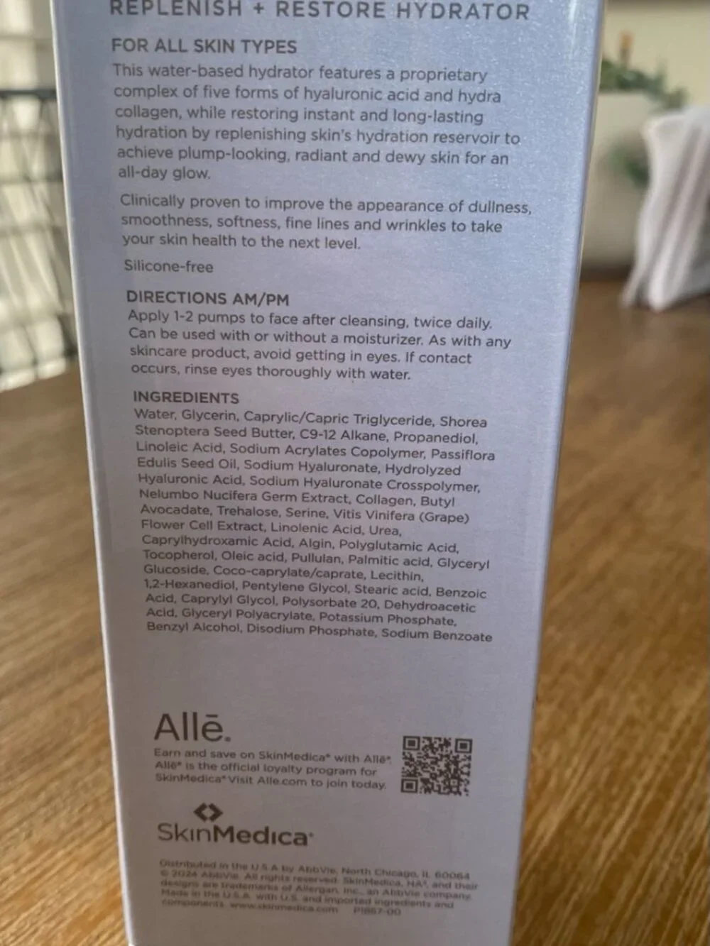 Unopened SkinMedica HA5 2.0 Ounces